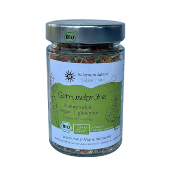 Bio – Gemüsebrühe –  glutenfrei - vegan