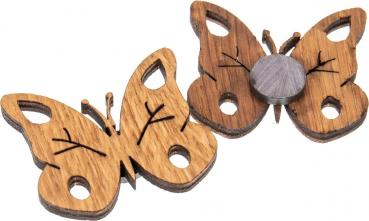 Holz Magnet Schmetterling
